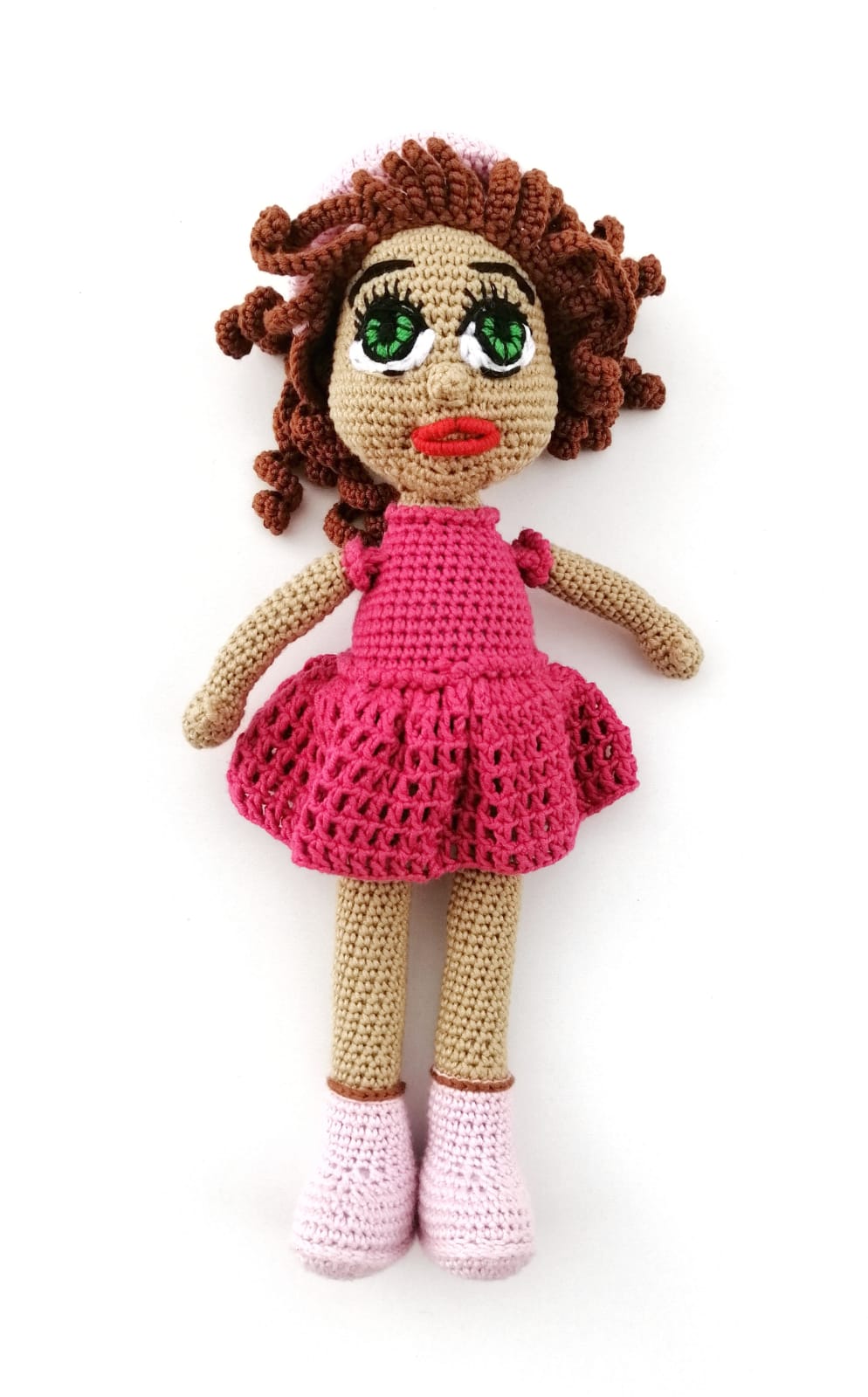 Amigurumi Oyuncak Bebek Kırmızı