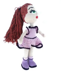 Amigurumi Oyuncak Bebek Mor