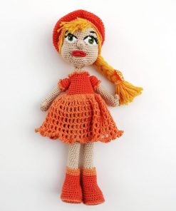 Amigurumi Oyuncak Bebek Sarı Saç