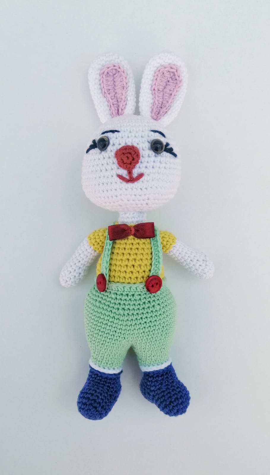 Amigurumi Tavşan Adam Oyuncak Bebek